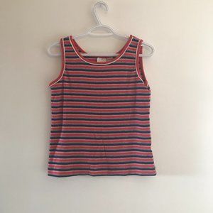 Vintage striped tank top
